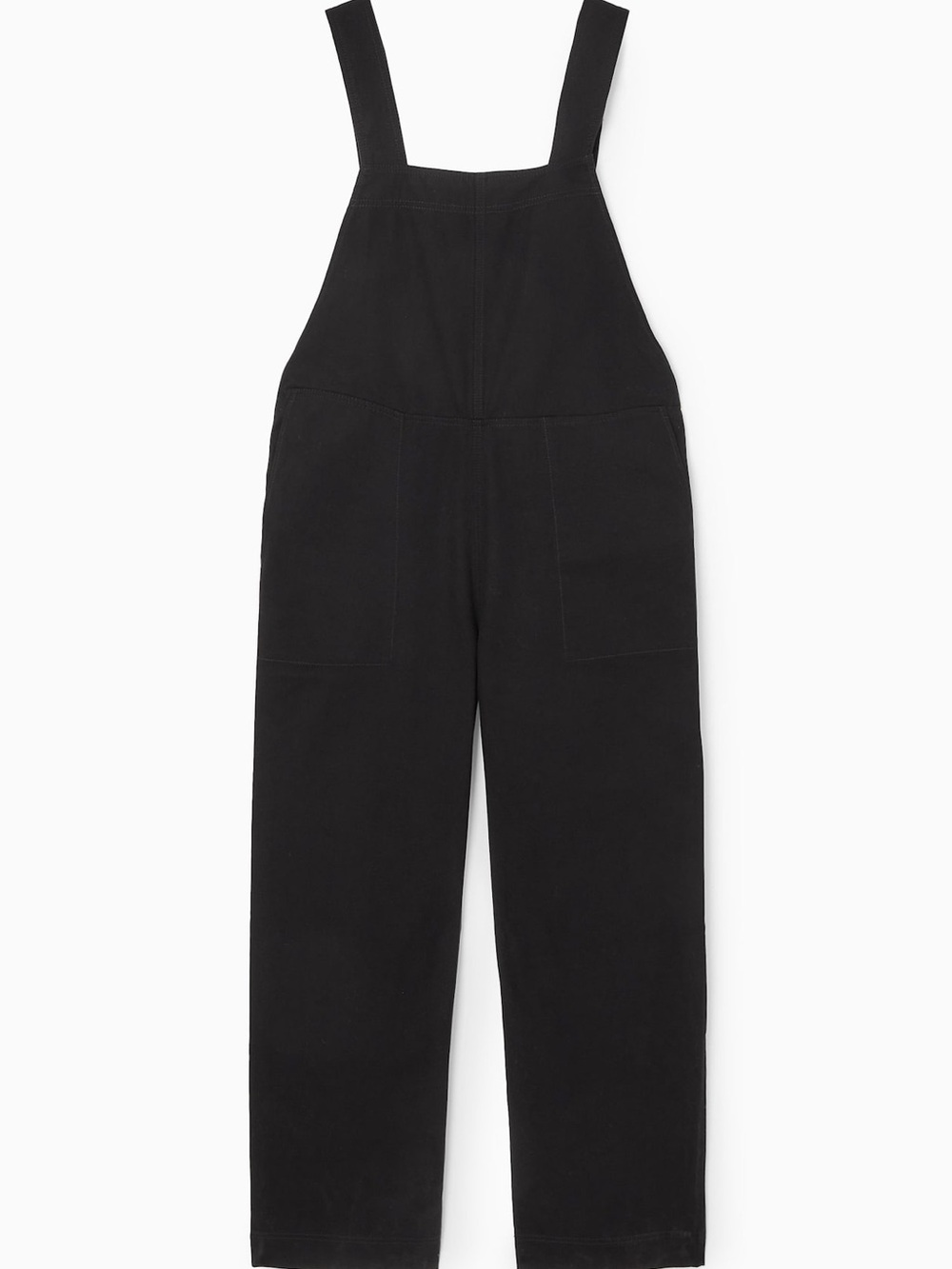 COS Black Women's Denim Overalls